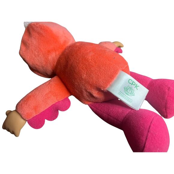 Bundle of 2 9in Cabbage Patch Kids Cuties Exotic Friends Emmett Hippo & Flamingo - Picture 7 of 16